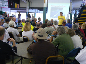 Speaking at the BMW/RA Meet in Brattleboro, VT