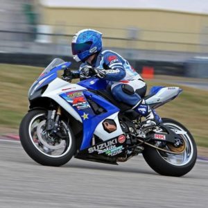 Josh, looking good on his Gixxer1000 at Loudon. owenstrackdayphotos.com