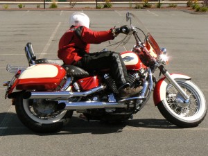 Fairly aggressive cornering on a cruiser can be done, if you respect the bike's limits.