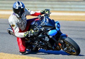 The X-creen mounted on my Street Triple R track bike.